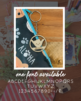 [PREORDER] Custom Keychain: Happy Shaka