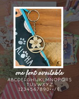 [PREORDER] Custom Keychain: Sakura