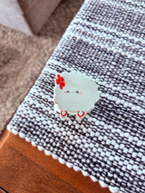 Hair Clip: Sheep