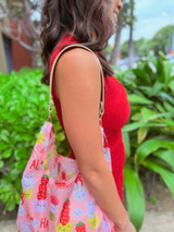 Eden Bag Handle (Long): Gold Shimmer