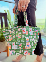 Polyester Dumpling Bag: Mahjong Mama