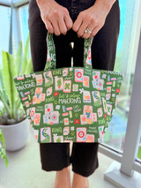 Polyester Dumpling Bag: Mahjong Mama