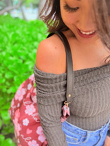 Kimmy Top: Charcoal (T126)