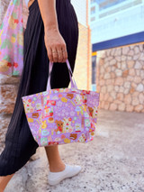 Crinkle Dumpling Bag: Everything Nice Lavender