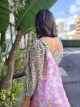 Eden Bag Handle (Short): Gold Shimmer