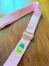 Clear Stadium Bag: Pink Pineapple