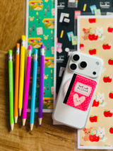 All Kine Snaps: Teach With Aloha (Pink)