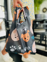 Small Tote: Bear and Noodle