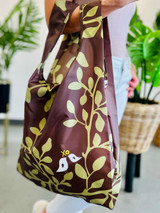 Medium Tote: Leaves in Bloom