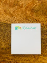 Post It Pad (50 Sheets): Aloha Vibes Leaf Couple