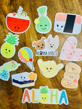 Sticker: Happy Pineapple
