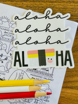 Sticker: Aloha Spam Musubi