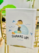 Dish Towel: Shakas Up
