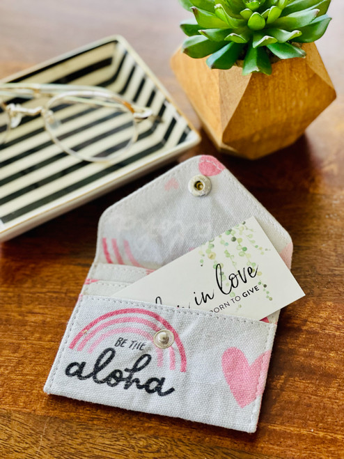 Closed Card Holder: Be The Aloha