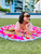 Round Towel: Cute Lil Bangkok