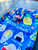 Wrap Waffle Towel: Happy Hawaii Blue