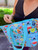 Wide Lunch Bag: Happy Hawaii Mint