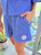 Baseball Crinkle Shorts: Blue