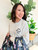 Raise Kind Keiki: White Sweatshirt (This item will be made to order and arrive by 4/24.)