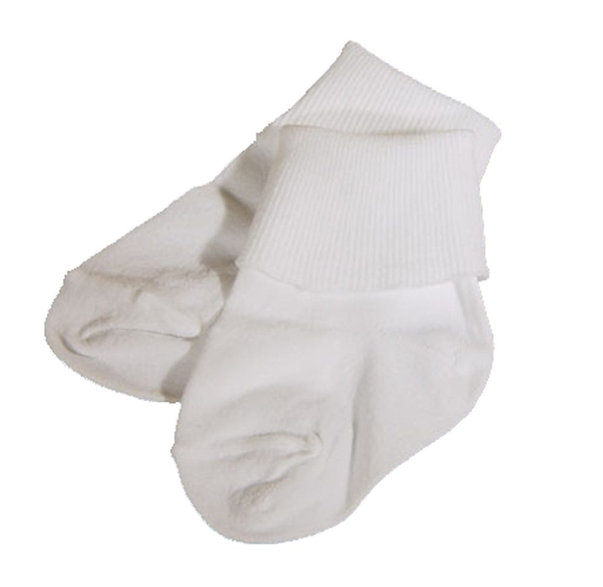 Unisex White Simple Classic Anklet Socks