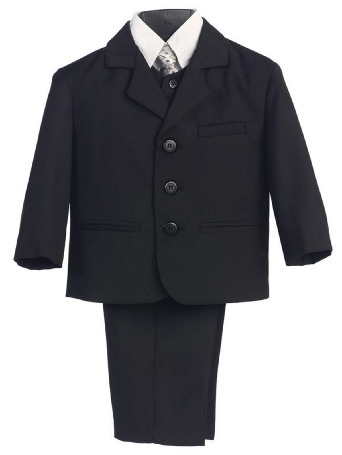 Boys Black Velvet Shawl Sports Coat Only- Blazer- Jacket - Tuxedos Online