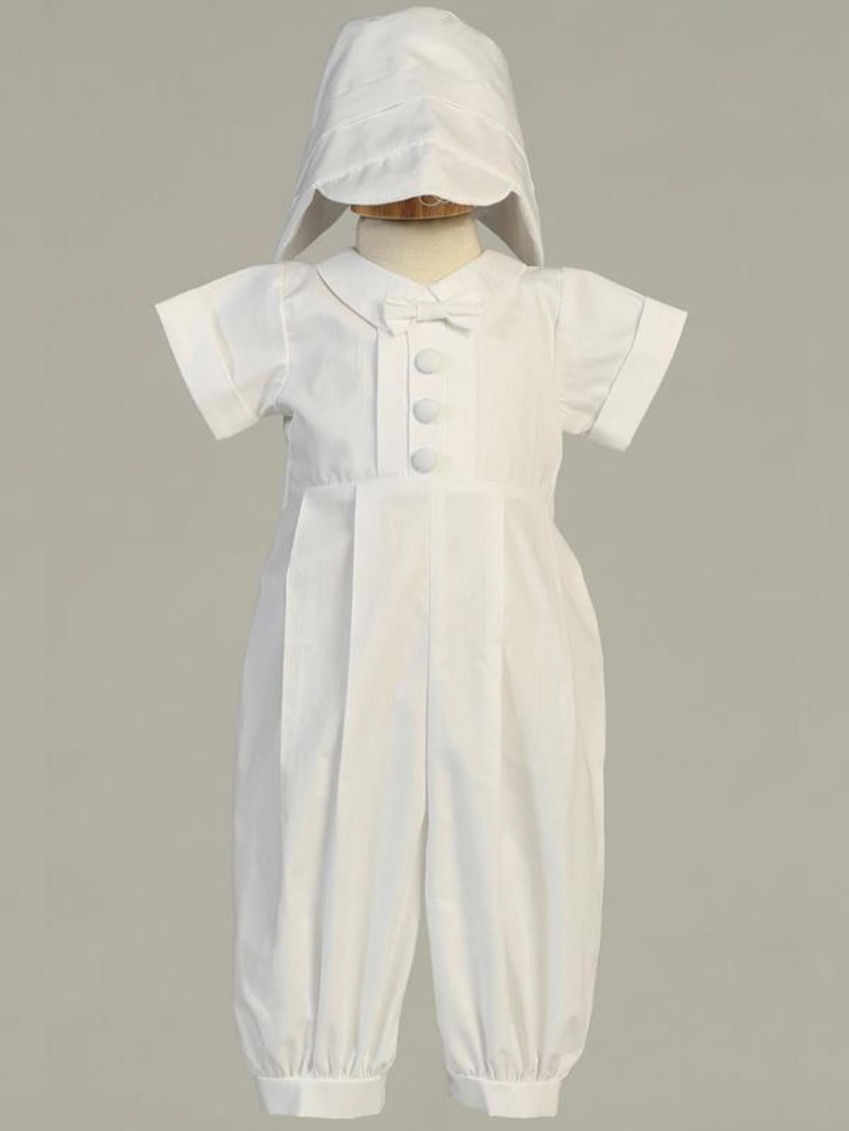 boy romper christening outfit