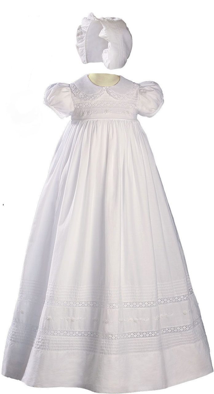 white bell sleeve dress Perforated – IC Collection Size:Child 13 multiple_variants_available Winter boho dresses