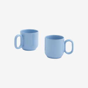HAY Barro Cup - Light Blue (Set of Two) HAY Barro Cup - Light Blue (Set of Two)
