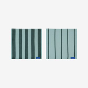 Mette Ditmer Stripes Dish Cloth 2 Pack in Mint Mette Ditmer Stripes Dish Cloth 2 Pack in Mint