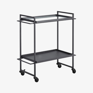 Kristina Dam Studio Bauhaus Trolley in Black Kristina Dam Studio Bauhaus Trolley in Black