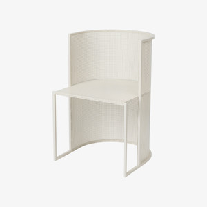 Kristina Dam Studio Bauhaus Dining Chair in Beige Kristina Dam Studio Bauhaus Dining Chair in Beige