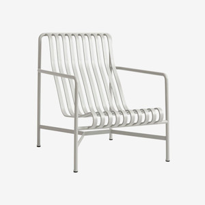 HAY Palissade Lounge Chair High in Sky Grey HAY Palissade Lounge Chair High in Sky Grey