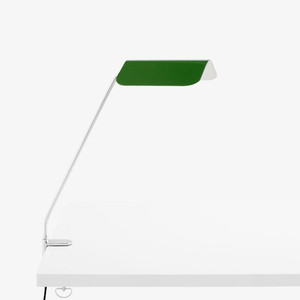 HAY Apex Desk Clip Lamp in Emerald Green HAY Apex Desk Clip Lamp in Emerald Green