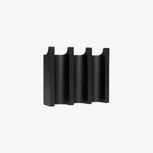 Kristina Dam Studio Column Coat Rack in Black Lacquered Oak Kristina Dam Studio Column Coat Rack in Black Lacquered Oak
