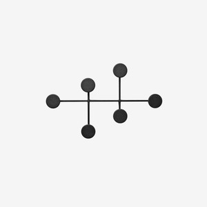 Audo Copenhagen Afteroom Coat Hanger in Black Audo Copenhagen Afteroom Coat Hanger in Black