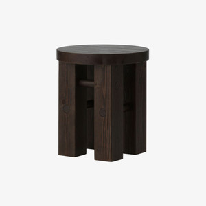 Normann Copenhagen Fyr Stool in Dark Brown Normann Copenhagen Fyr Stool in Dark Brown