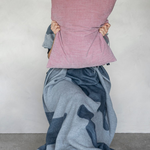 Mette Ditmer Throw in Light Grey