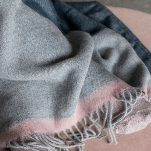 Mette Ditmer Throw in Light Grey