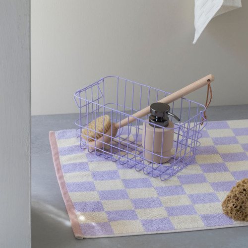 Mette Ditmer Retro Bath Mat in Lilac