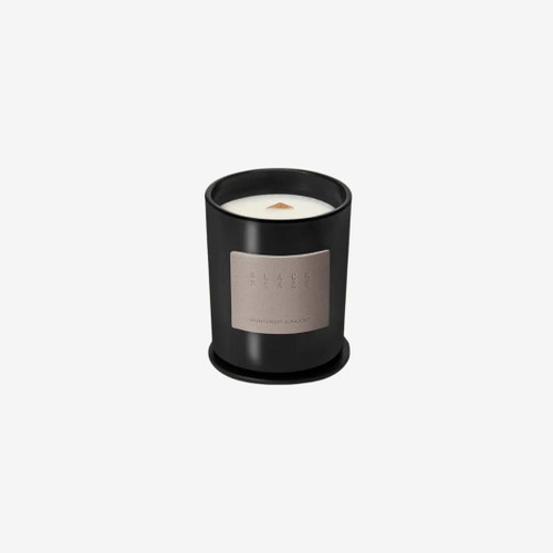 Black Blaze Rainforest Sunlight Scented Candle with Wood Wick