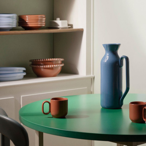 HAY Barro Cup in Natural (Set of Two) with Barro Jug