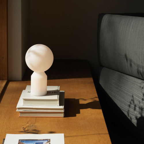 Normann Copenhagen Yo Table Lamp in Small on Desk