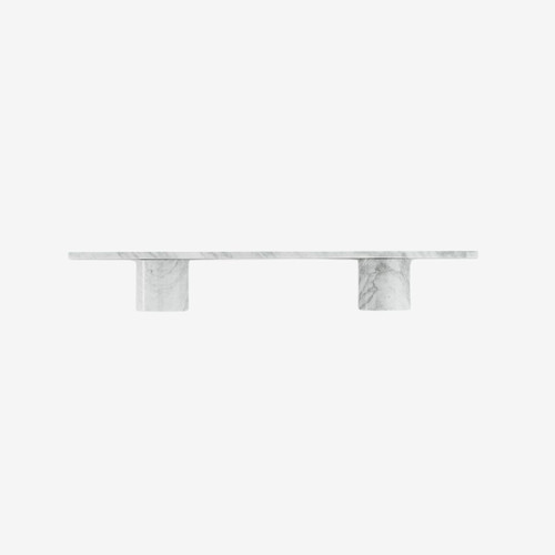 Normann Copenhagen Sten Shelf 80cm in White Marble