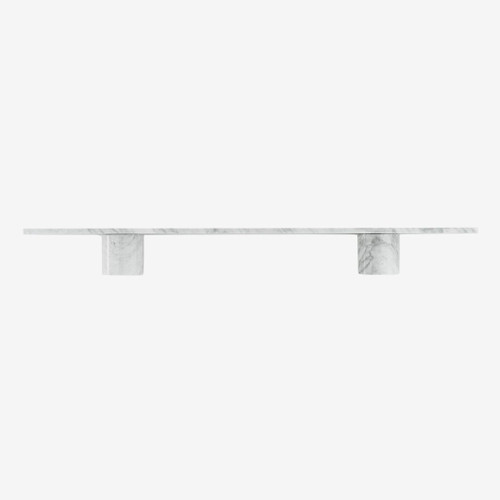 Normann Copenhagen Sten Shelf 120cm in White Marble