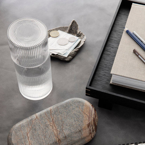 Ferm Living Carafe Set in Clear Glass