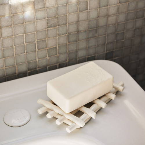 Ferm Living Ceramic Soap Tray in Off-White