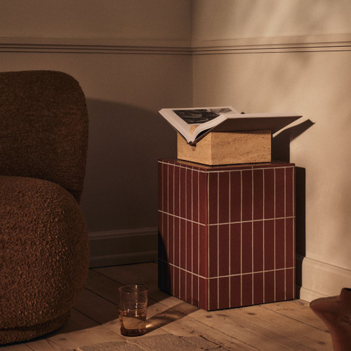 Ferm Living Pillar Side Table in Brown