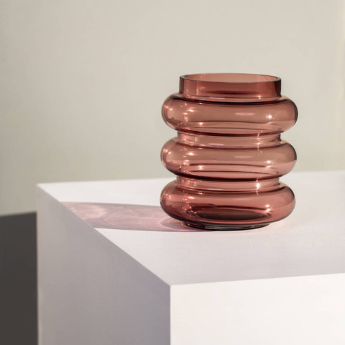 Marmoset Found Halo Vase Cherry - Medium