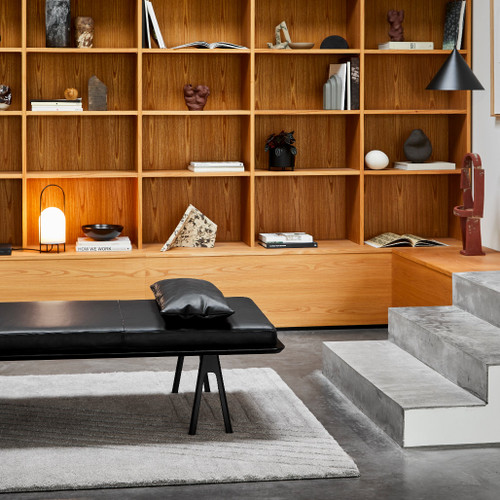 WOUD Level Daybed in Black in Situ