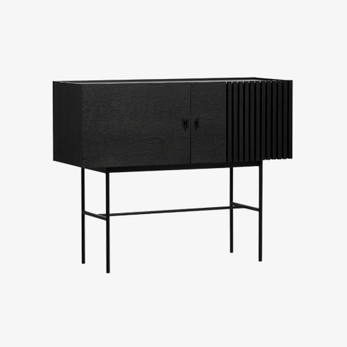 WOUD Array Sideboard in Black 120 cm